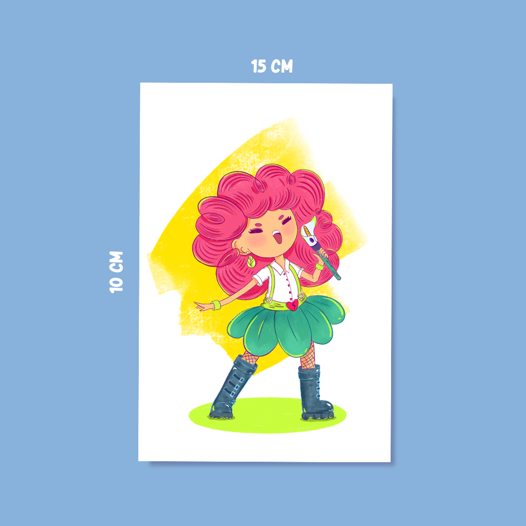 Print mini-Canta mi rosa!