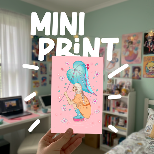 Que te llueva flores- Print mini