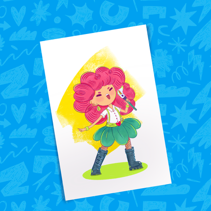 Print mini-Canta mi rosa!