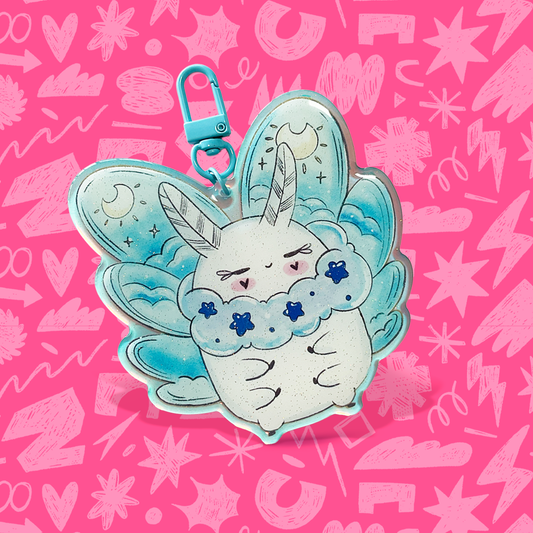 Polilla de los Sueños – Llavero doble cara