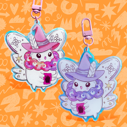 Polilla de la Intuición – Llavero doble cara