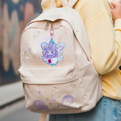 Polilla de la Intuición – Llavero doble cara