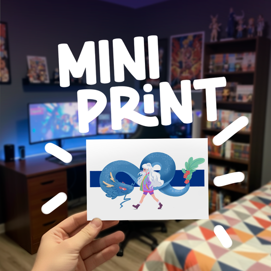 "Chica dragón"-Prin mini