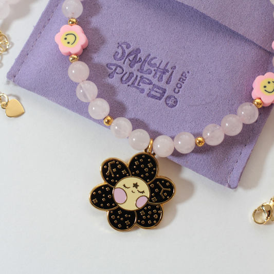 Gargantilla : No cualquiera florece en el espacio – Pieza Única