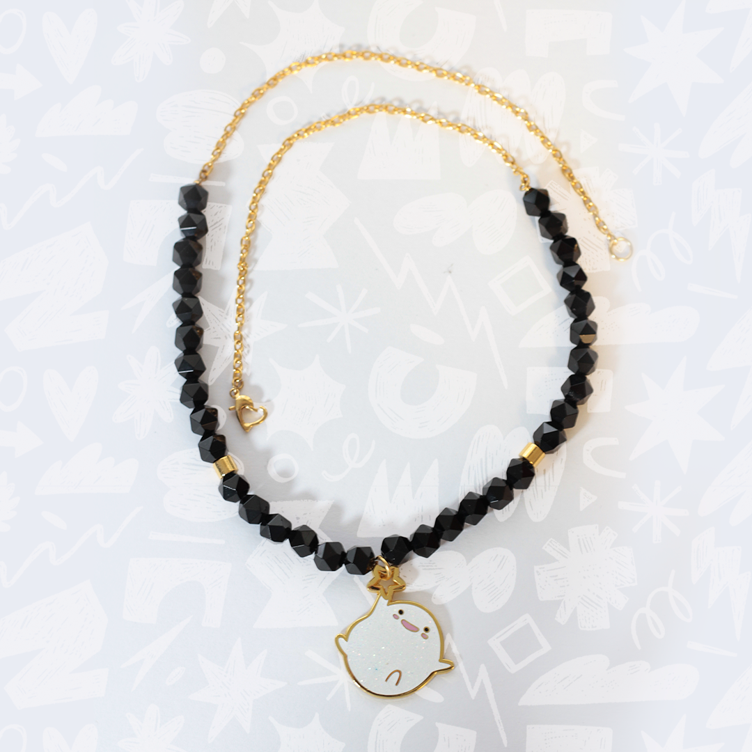 Collar: No cualquiera florece en el espacio.– Pieza Única