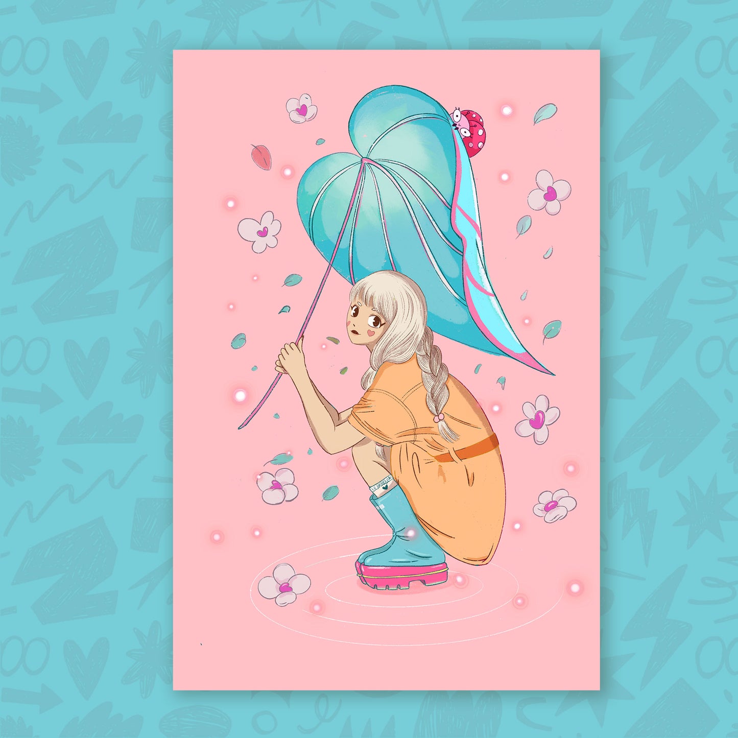 "Que te llueva flores"- Print