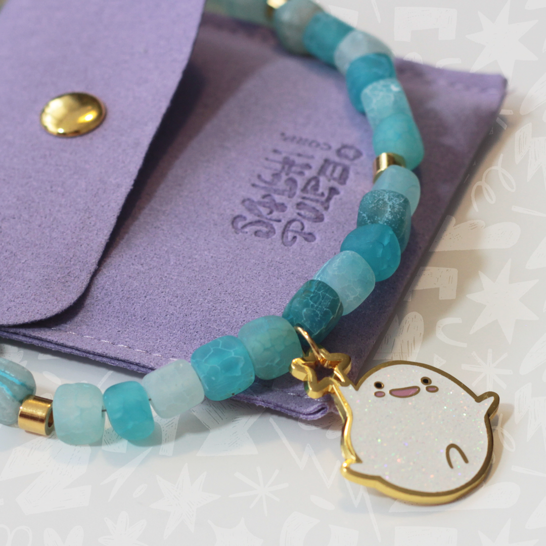 Gargantilla wara-Blue