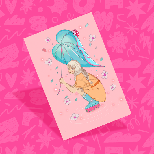 Que te llueva flores- Print mini