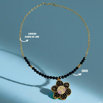 Collar: No cualquiera florece en el espacio.– Pieza Única