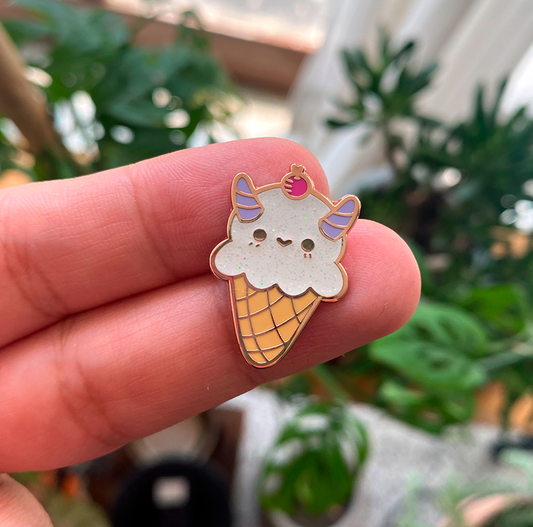 Evil Ice Cream Pin
