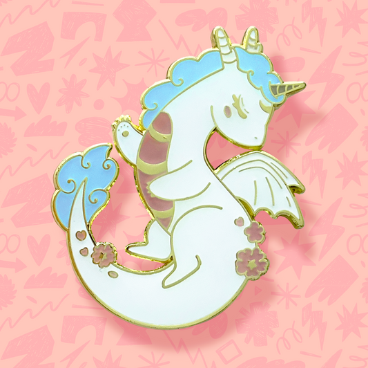 Pin de Dragón Blanco
